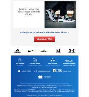 akční leták Sportisimo 23.4.2021-28.4.2021