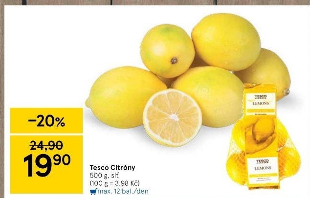Citrony Tesco
