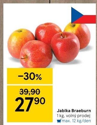 Jablka Braeburn