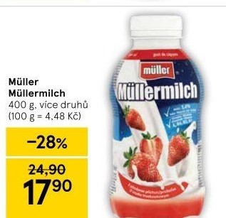 Nápoj mléčný Müllermilch Müller