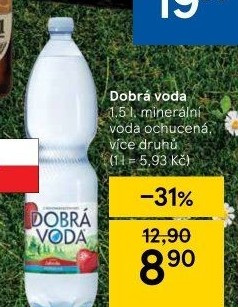Ochucená voda Dobrá voda