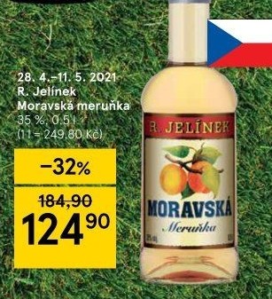 Pálenka Meruňka Moravská Rudolf Jelínek