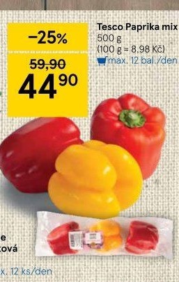 Paprika mix Tesco