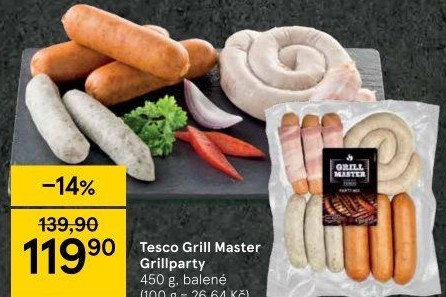 Párty mix Grill Master Tesco