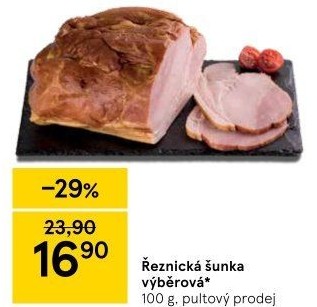 Šunka řeznická výběrová