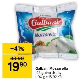 Sýr Mozzarella Galbani