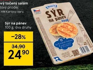 Sýr na pánev Madeta