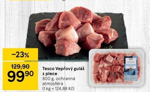 Vepřové maso na guláš Tesco