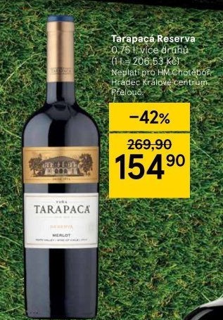Vína Reserva Viňa Tarapaca
