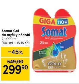 Gel do myčky Gold Somat