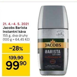 Instantní káva Barista Jacobs