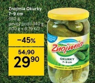 Okurky Znojmia
