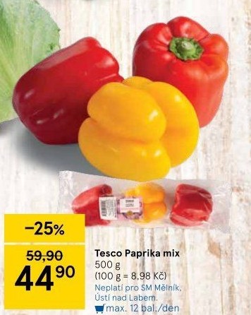 Paprika mix Tesco