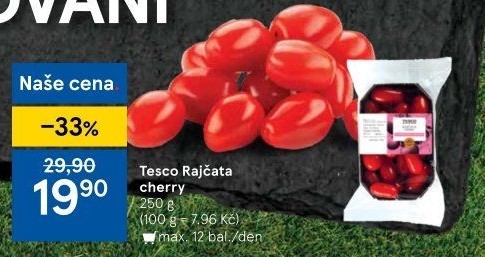 Rajčata cherry Tesco