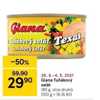 Salát s tuňákem Giana