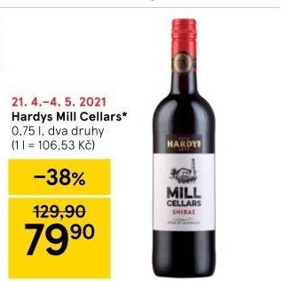 Vína Mill Cellars Hardys