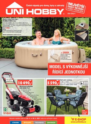 akční leták UNI HOBBY 29.4.2021-30.5.2021