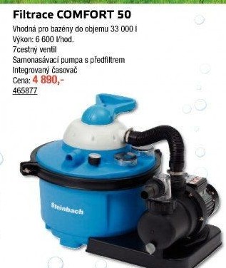 Bazénová filtrace Comfort 50 Steinbach