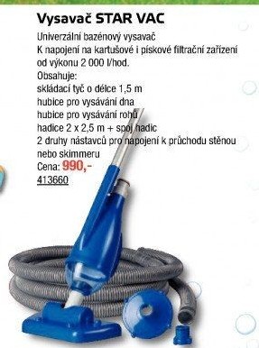 Bazénový vysavač Star Vac Marimex