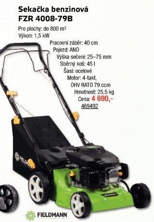 Benzinová sekačka FZR400879B Fieldmann
