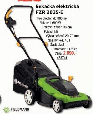 Elektrická sekačka FZR2035E Fieldmann