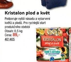 Hnojivo pro plod a květ Kristalon