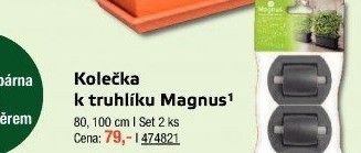 Kolečka k truhlíku Magnus