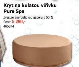 Krycí plachta na vířivku Pure Spa Steinbach