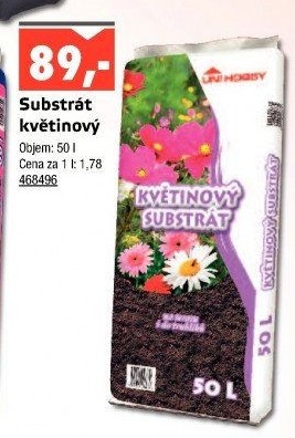 Květinový substrát Uni Hobby