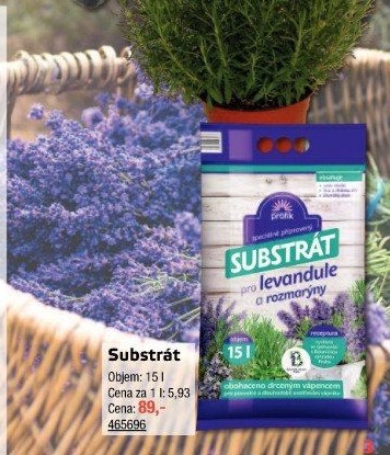 Substrát pro levandule a rozmarýny Profík Forestina