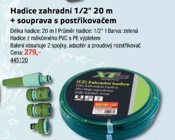 Zahradní hadice XT line