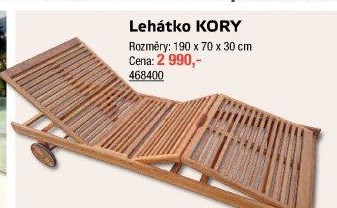 Zahradní lehátko Kory