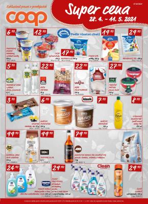 akční leták COOP 28.4.2021-11.5.2021
