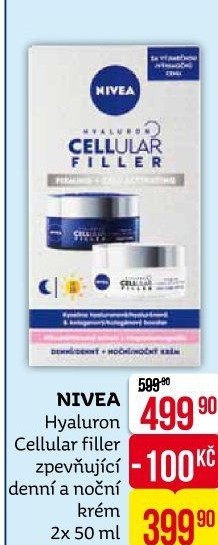 Balení krém denní a noční zpevňující Hyaluron Cellular Nivea