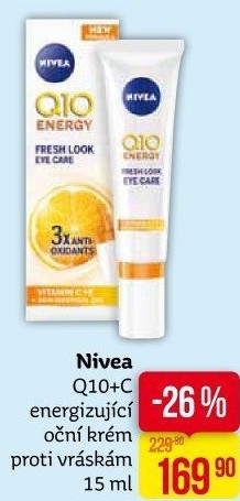 Krém oční proti vráskám Q10 plus C Nivea
