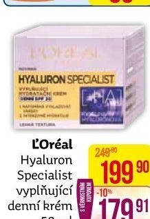 Krém pleťový Hyaluron Specialist L'