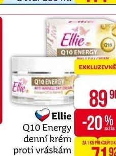 Krém pleťový proti vráskám Q10 Ellie