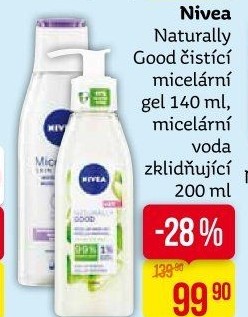Micelární gel čisticí Naturally Good Nivea