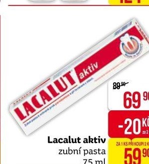 Pasta na zuby Aktiv Lacalut