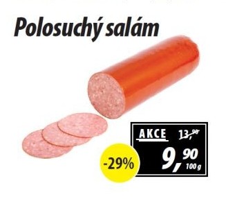 Polosuchý salám