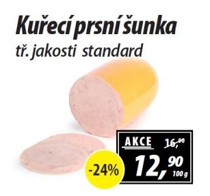 Šunka kuřecí prsní standardní