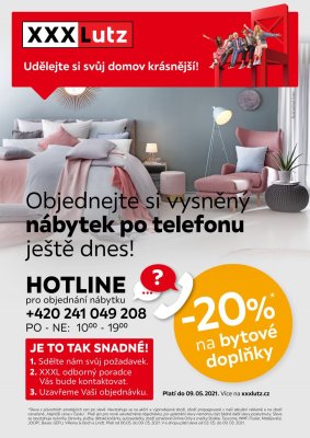 akční leták XXXLutz 3.5.2021-9.5.2021
