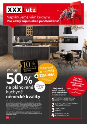 akční leták XXXLutz 1.5.2021-16.5.2021