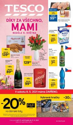 akční leták Tesco 5.5.2021-11.5.2021