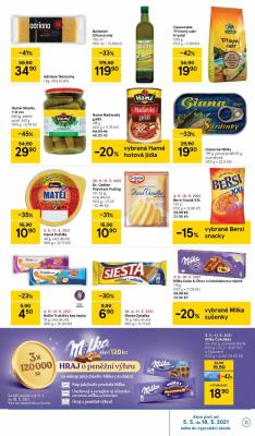 akční leták Tesco 5.5.2021-11.5.2021