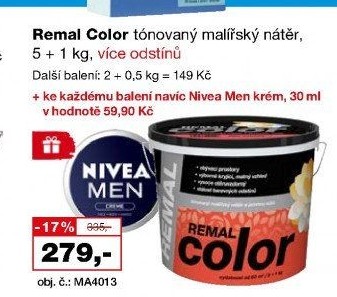 Malířský nátěr Color Remal