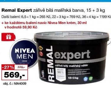 Malířský nátěr Expert Remal