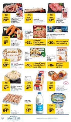 akční leták Tesco 5.5.2021-11.5.2021