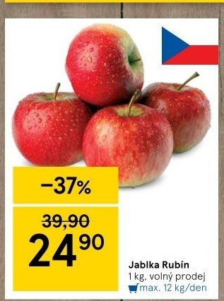 Jablka Rubín