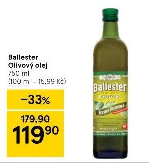 Olivový olej Ballester